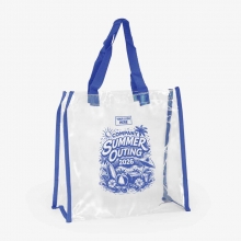 Custom Printed Transparent Tote Bags for Women #1 as Corporate Giveaways